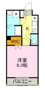 ヴィガラス川成新町【3階】の間取り