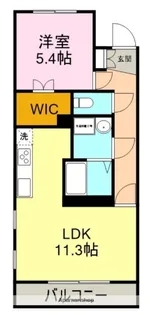 ヴィガラス川成新町【1階】の間取り