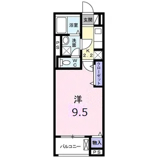アコリエンテ【2階】の間取り