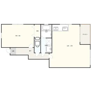 アン・テラス【1階】の間取り