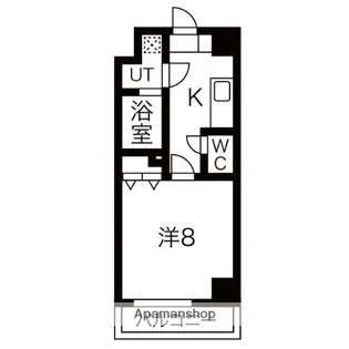 ヴィガラスT【8階】の間取り