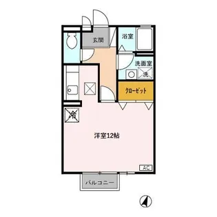 ルミエール【1階】の間取り