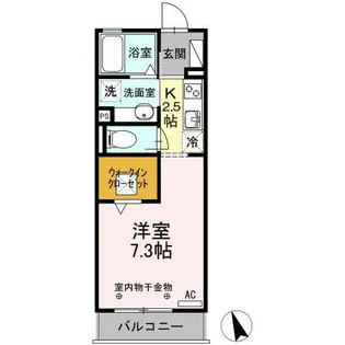 セレッサ ウーノ【1階】の間取り