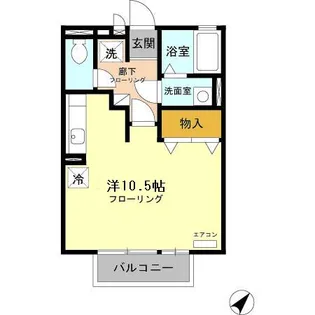 ヴィクトワール・K【2階】の間取り
