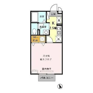 ヴィクトリータカラ【1階】の間取り