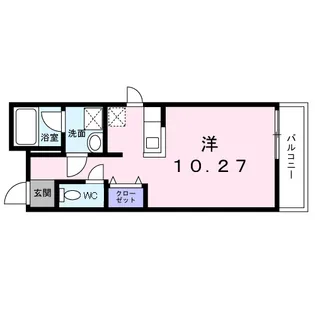 ティアラグレイス【1階】の間取り