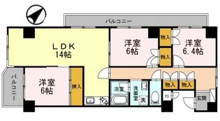 MYコーポ【3階】の間取り
