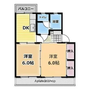 ルミエールⅡ【1階】の間取り