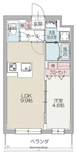 グリーントレジャー【3階】の間取り