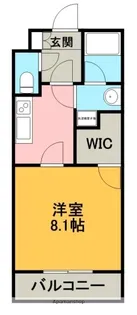 柳畑アラク【1階】の間取り