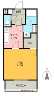 グランフィーノ【2階】の間取り