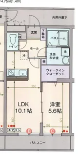 グラン・コアン【3階】の間取り