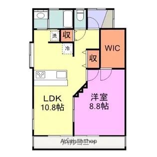 ふじハイム・ふじハイムⅥ【1階】の間取り