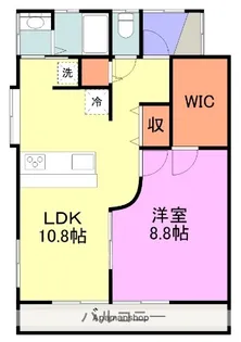 ふじハイム ふじハイムⅥ【2階】の間取り