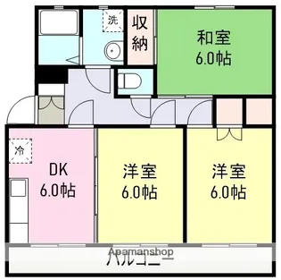 アーバンM【3階】の間取り