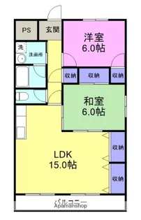 静岡県田方郡函南町大土肥【マンション】の間取り