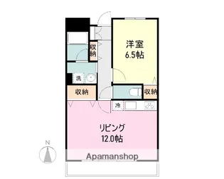 UN BIJOU【4階】の間取り