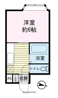 グリーンプラザ【4階】の間取り