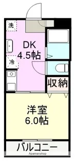 Jハイツ【2階】の間取り