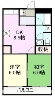 ヒルサイドテラス徳倉【2階】の間取り