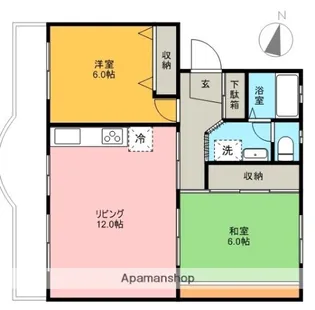 ベルハイム【2階】の間取り