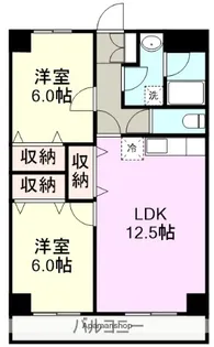 エコシティプライム【4階】の間取り