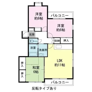 コーポラスシーダー【3階】の間取り