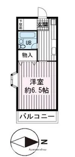 メゾン来光A【2階】の間取り