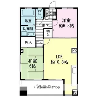 RYU−OWマンション【2階】の間取り