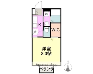 プリマヴェーラ【2階】の間取り