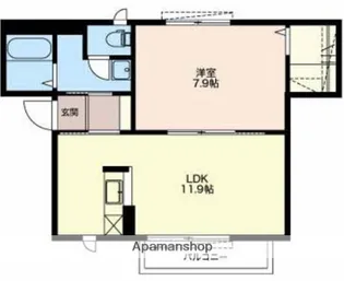 マ・メゾンK【102号室】の間取り