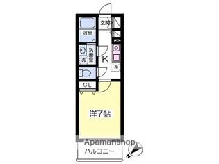 アビターレ【2階】の間取り