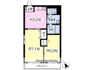 MKヴィラ【1階】の間取り
