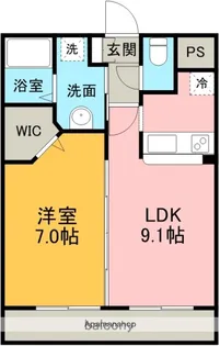 EX−1【3階】の間取り