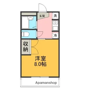 サンローレル【2階】の間取り