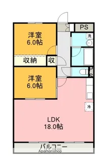 フェニックス壱番館【105号室】の間取り