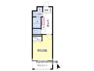 グランピュア・カミヤ【2階】の間取り