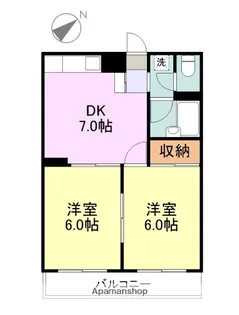 ストークハウスS【3階】の間取り