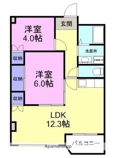 和光 ビル【902号室】の間取り