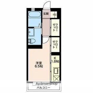 セレーノ【102号室】の間取り
