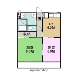 ウエストフィールドⅡ【3階】の間取り