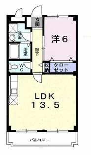 セントラルパークハイツ【2階】の間取り