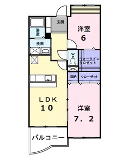 グランアベニール【3階】の間取り