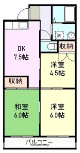 フジミハイツ【102号室】の間取り