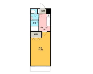 プランドール【203号室】の間取り