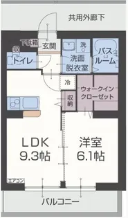リベルテ堺屋【3階】の間取り