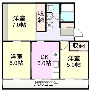 セゾンフェリーチェ【1階】の間取り