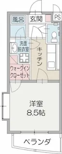 グランソレイユ【1階】の間取り
