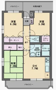ココペリ【2階】の間取り