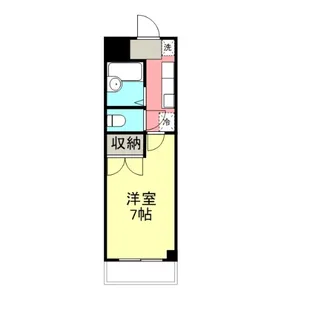 ヴィラ停雲【2階】の間取り